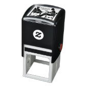 Tampon Auto-encreur Ex Libris Boite Déco Lady Writing Desk Personnalis (Produit)