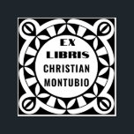 Tampon Auto-encreur Ex Libris Etiquette Géométrique - Auto-Inking<br><div class="desc">Marquez sans effort votre collection prisée avec ce timbre en caoutchouc auto-encastré Ex Libris personnalisé. La bordure géométrique complexe et le texte clair "EX LIBRIS" avec votre nom personnalisé donnent une impression distincte et élégante à chaque presse. Idéal pour étiqueter rapidement les livres dans votre bibliothèque personnelle, ce timbre auto-collant...</div>