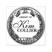 Tampon Auto-encreur Ex Libris - Timbre plaque - Customisé (Design)