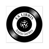 Tampon Auto-encreur Ex Libris Vinyl Record (Design)