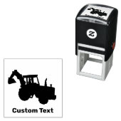 Tampon Auto-encreur Excavateur (En situation)