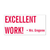 Tampon Auto-encreur "EXCELLENT TRAVAIL !" Timbre en caoutchouc de l'éd (Design)