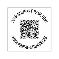 Exemple d'arrondi de texte personnalisé de code QR