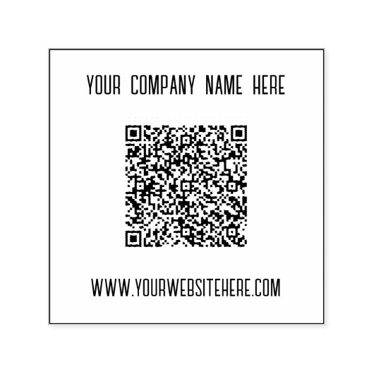 Tampon Auto-encreur Exemple de timbre de site Web de votre nom de code (Design)