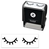 Tampon Auto-encreur Eyelashes (En situation)