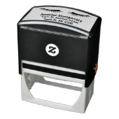 Tampon Auto-encreur Eyelashes noirs longs et féminins (Produit)