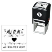 Tampon Auto-encreur Fabriqué à la main avec amour Etsy Accueil Artiste (En situation)