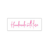 Tampon Auto-encreur Fabriqué à la main avec Love Simple Script (Design)