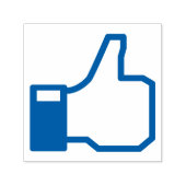 Tampon Auto-encreur facebook J'AIME pouce up STAMP avec INK (Design)