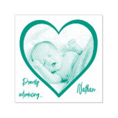 Tampon Auto-encreur Faire-part de naissance (Design)