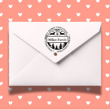 Famille Joyeux Noël thème Cerf