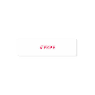 TAMPON AUTO-ENCREUR  #FEPE RED INK STAMPING