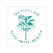 Tampon Auto-encreur Feuilles Palm Tree (Design)