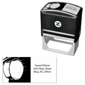 Tampon Auto-encreur Feux BMW vintages (En situation)