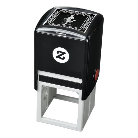 Tampon Auto-encreur Fille Flapper des années 1920 Thunder_Cove (Produit)