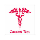 Tampon Auto-encreur Flames Caduceus (Design)
