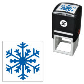 Tampon Auto-encreur Flèche de neige 2 de 6 (En situation)