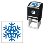 Tampon Auto-encreur Flèche de neige 6 de 6 (En situation)