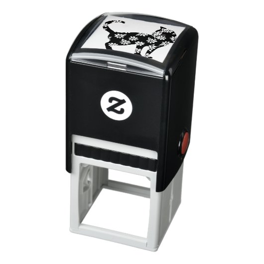 Tampon Auto-encreur Fleur Chat Blue Daisy Chats (Produit)