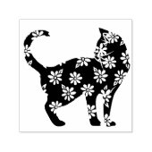 Tampon Auto-encreur Fleur Chat Blue Daisy Chats (Design)