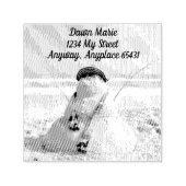 Tampon Auto-encreur Floride Snowman (Design)