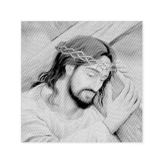 Tampon Auto-encreur Foi chrétienne Jésus Christ (Design)