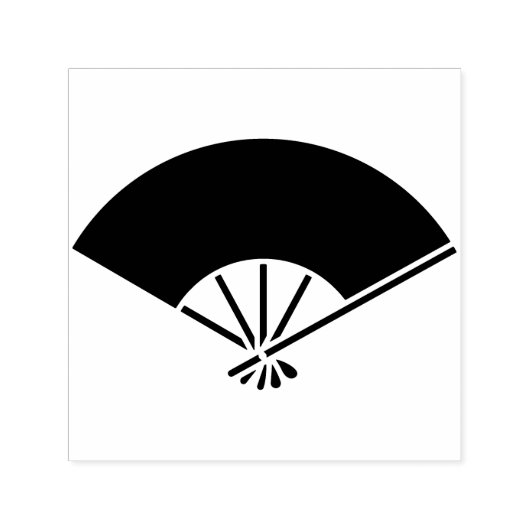 Tampon Auto-encreur Foldable fan with five frames / 五本骨扇 (Design)