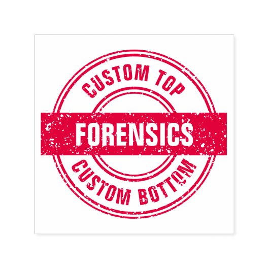 Tampon Auto-encreur Forensics (Design)