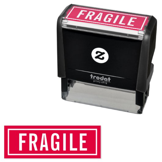 Tampon Auto-encreur Fragile (En situation)