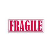 Tampon Auto-encreur Fragile Business Office Cadre Simple Word (Design)