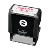 Tampon Auto-encreur Fragile / Do Not Bend Red Bold Mailing (Produit)