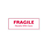 Tampon Auto-encreur Fragile Handle with Care Business Template (Design)