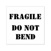 TAMPON AUTO-ENCREUR FRAGILE NE SE CONTENTEZ PAS POUR OFFICE (Design)