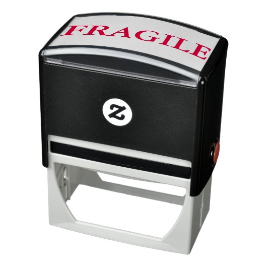 Tampon Auto-encreur Fragile rouge (Produit)