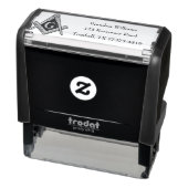 Tampon Auto-encreur Freemason Masonic Carré et Compass (Produit)