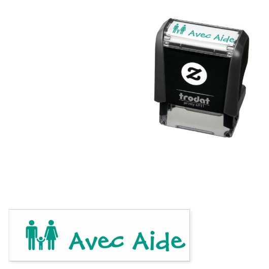 Tampon Auto-encreur French Teacher (En situation)