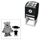 Tampon Auto-encreur Friends (En situation)