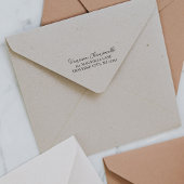 Tampon Auto-encreur Full Name Fancy Return Address