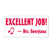 Tampon Auto-encreur Fun "EXCELLENT TRAVAIL !" Timbre en caoutchouc de  (Design)