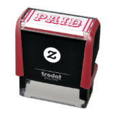 Tampon Auto-encreur Fun "PAID" Timbre en caoutchouc (Produit)