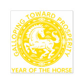 Tampon Auto-encreur Galloping Toward Prosperity Lunar New Year Seal (Design)