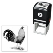 Tampon Auto-encreur Gamecock : Dom ou Crele (En situation)