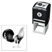 Tampon Auto-encreur Gamecock Red Hatch (En situation)