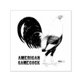 Tampon Auto-encreur Gamecock Sepia (Design)