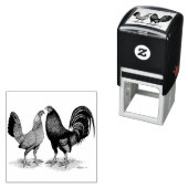 Tampon Auto-encreur Gamefowl Pair (En situation)