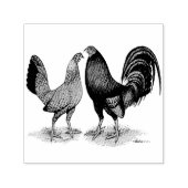 Tampon Auto-encreur Gamefowl Pair (Design)