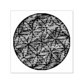 Tampon Auto-encreur Géométrie sacrée : fleur de vie (Design)
