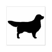 Tampon Auto-encreur Golden Retriever Chien race Silhouette (Design)
