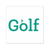 Tampon Auto-encreur GOLF avec indicateur de trou (Design)