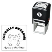 Tampon Auto-encreur Grand travail TOAD Grille Encouragement Enseignant (En situation)